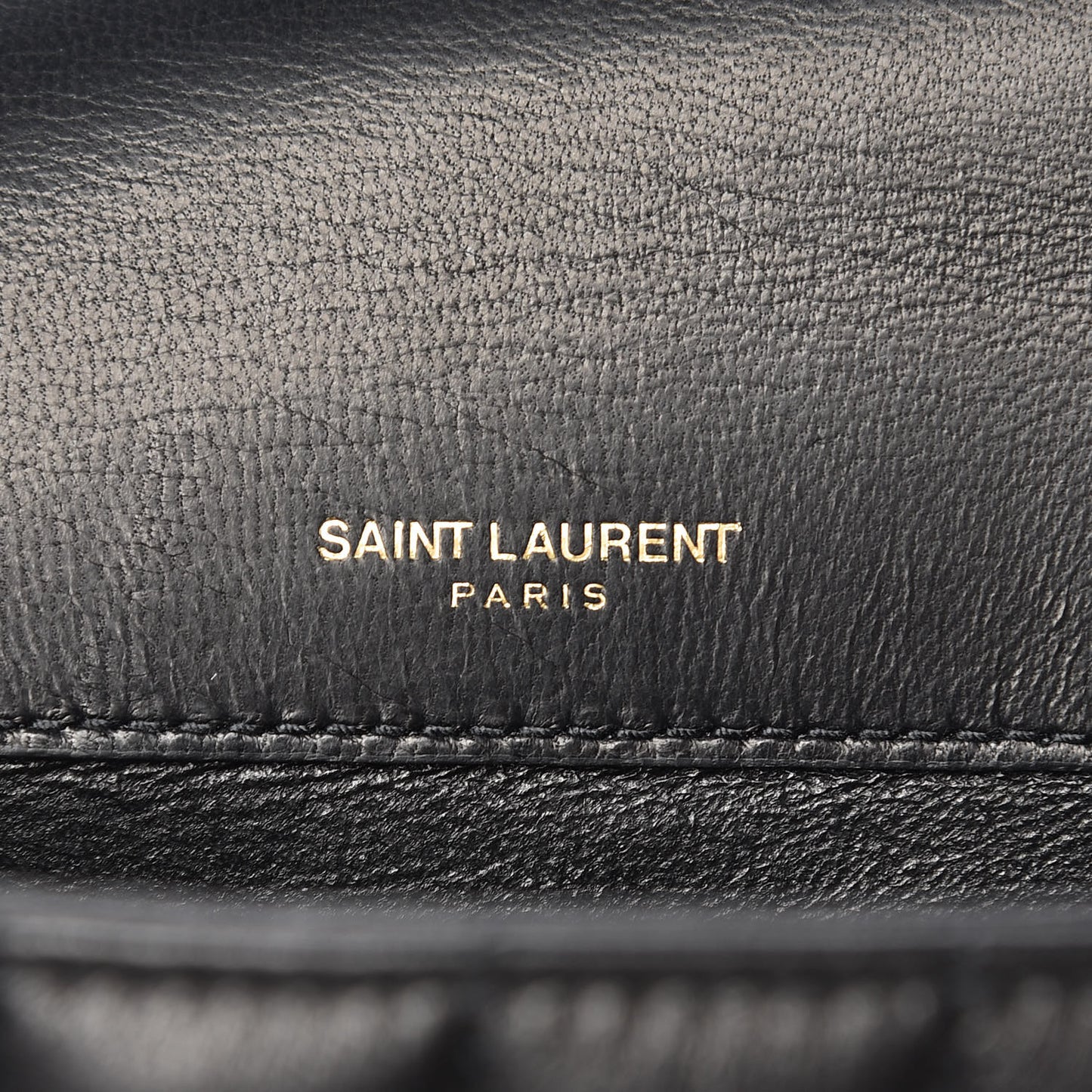 Lambskin Matelasse Monogram Medium Vicky Chain Bag Black