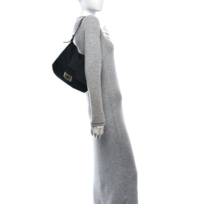 Fendi Neoprene Mama Baguette Black 2 of 13