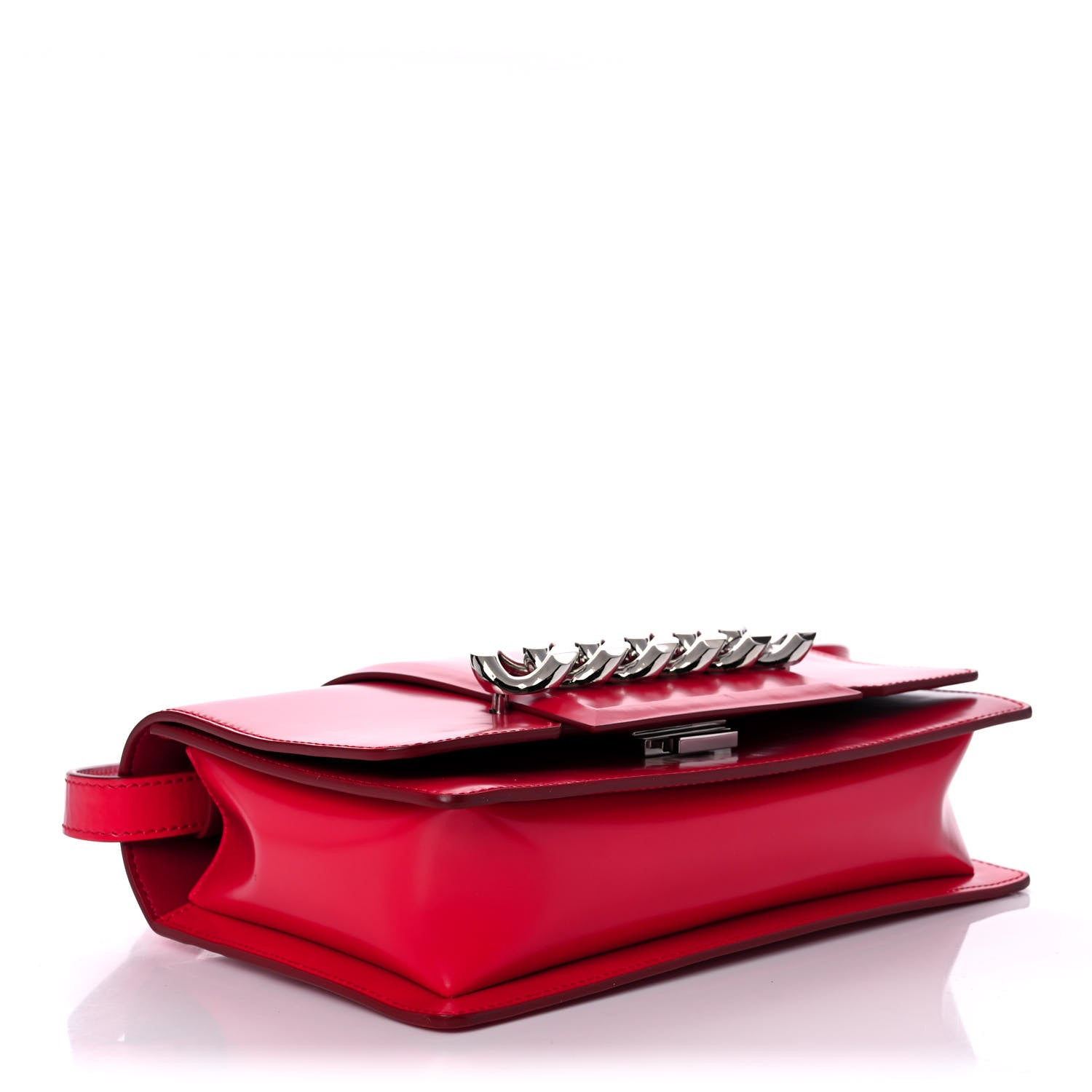 Givenchy Calfskin Infinity Flap Bag Red 4 of 9