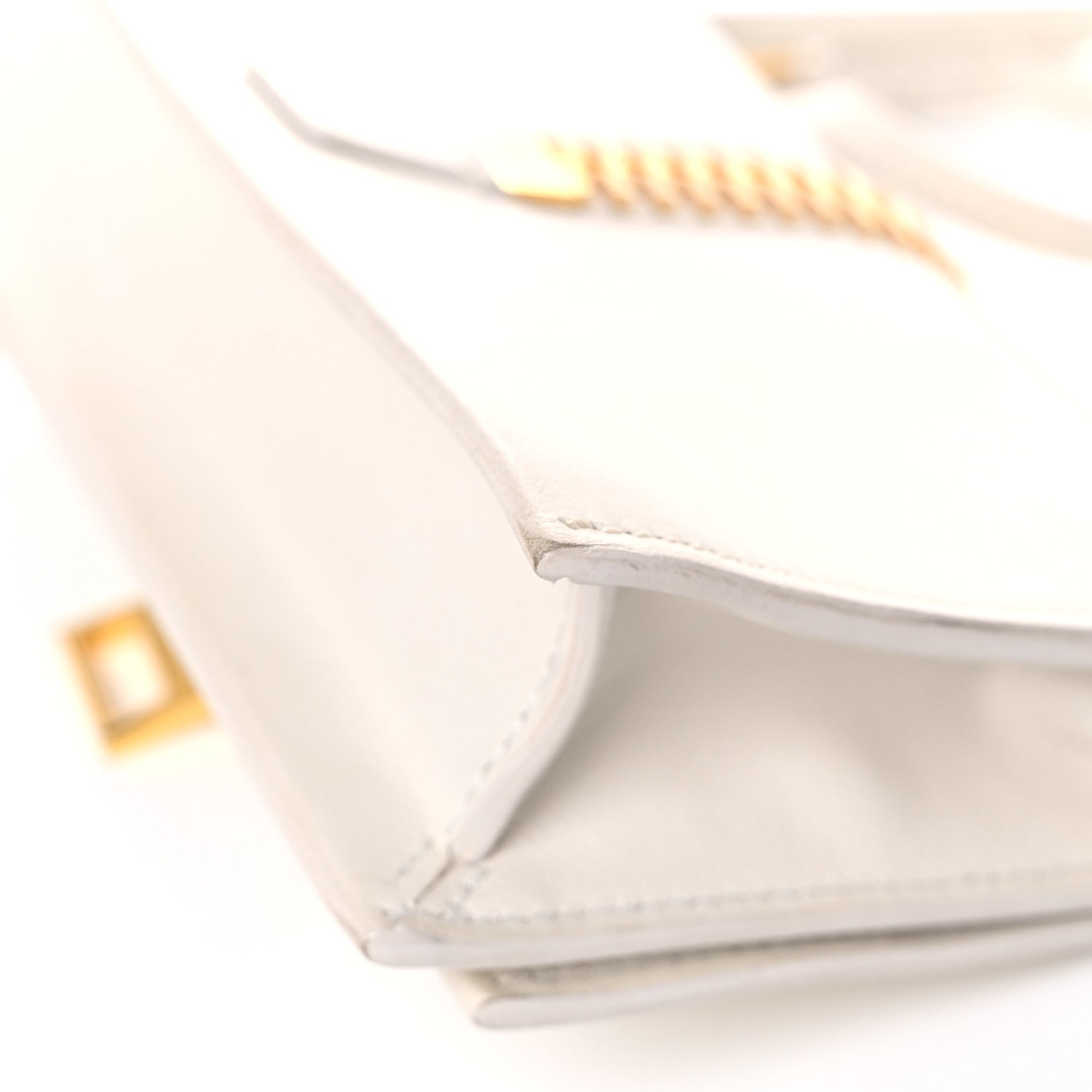 Tom Ford Calfskin Sedgwick Zip Clutch White 10 of 24