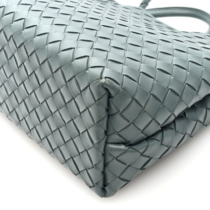 Bottega Veneta Nappa Intrecciato Medium Andiamo Shoulder Bag Slate 9 of 9