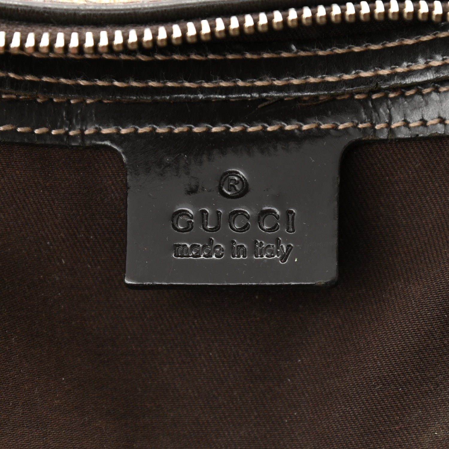Gucci GG Plus Monogram Medium Joy Boston Dark Brown 6 of 13
