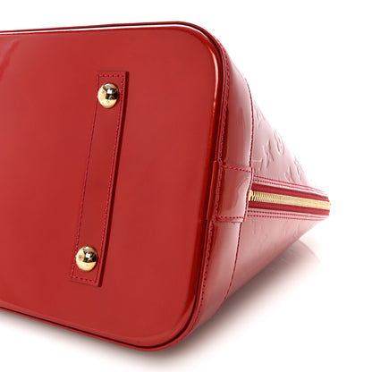 Louis Vuitton Vernis Alma GM Pomme D'Amour 9 of 9