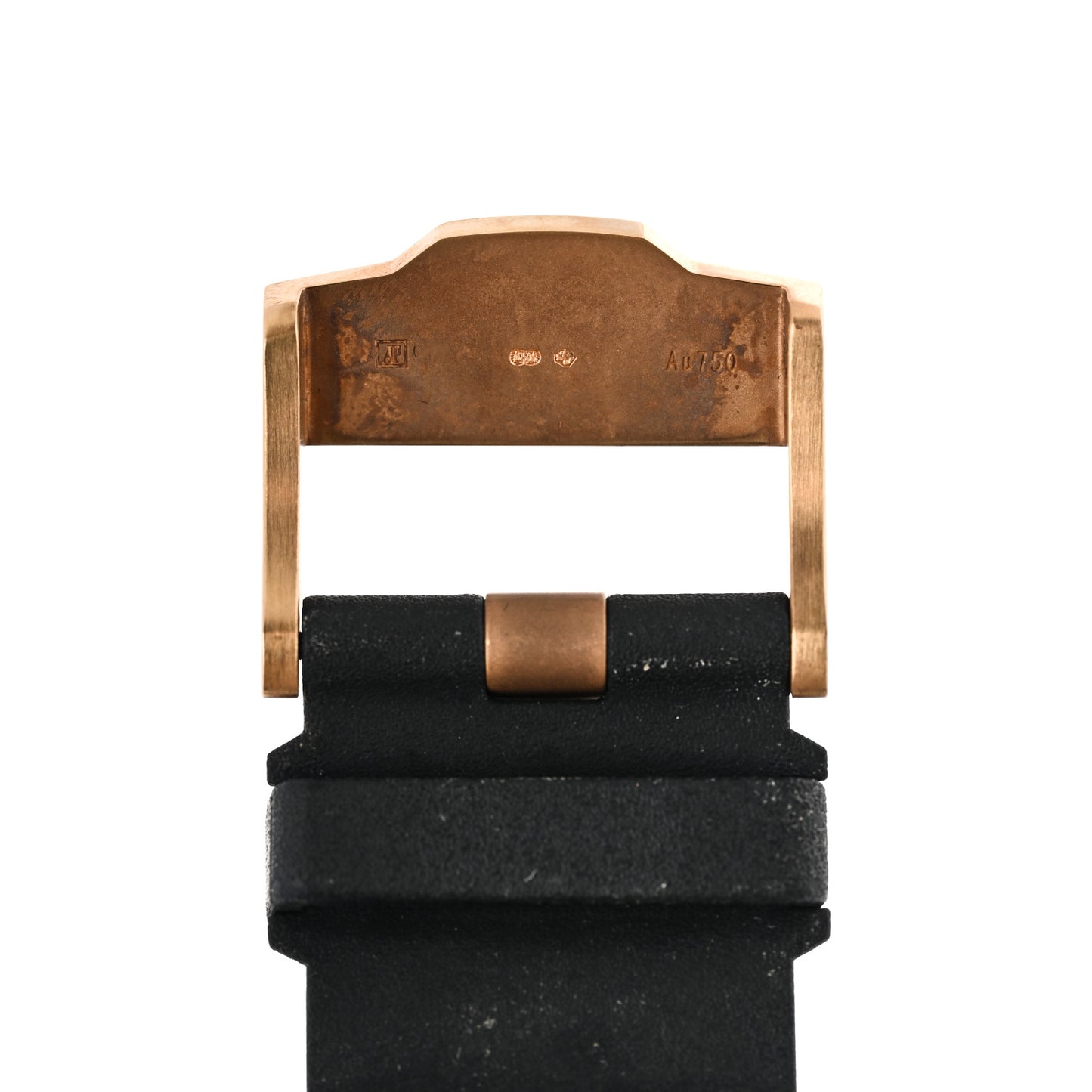 Ceramic 18K Rose Gold Rubber 44mm Royal Oak Offshore Chronograph Automatic Watch Black 26400RO.OO.A002CA.01