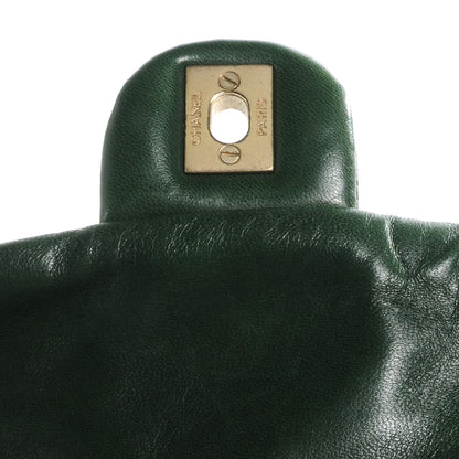 Chanel Lambskin Bubble Quilt Flap Bag Green 9 of 9