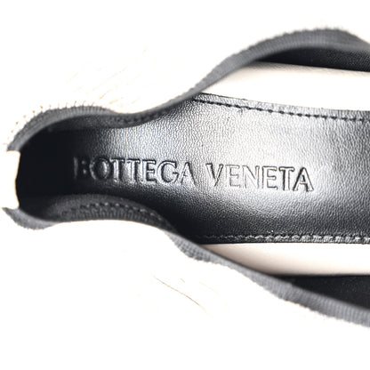 Bottega Veneta Crunch Calfskin Sharpei Pumps 40 Trench 7 of 9