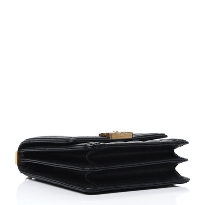 Chanel Caviar Quilted North South Boy Flap Black 4 of 12