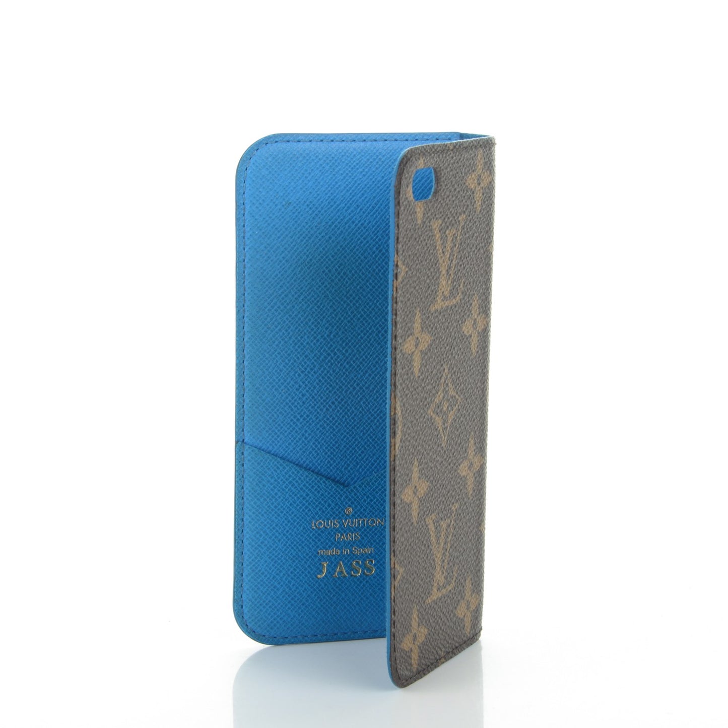 Monogram iPhone 6 Folio Case Blue