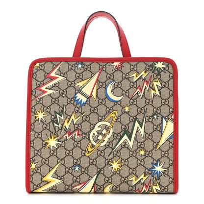 Gucci GG Supreme Monogram Space Childrens Tote 1 of 10