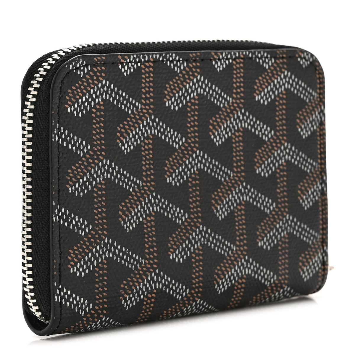 Goyardine Compact Wallet Black