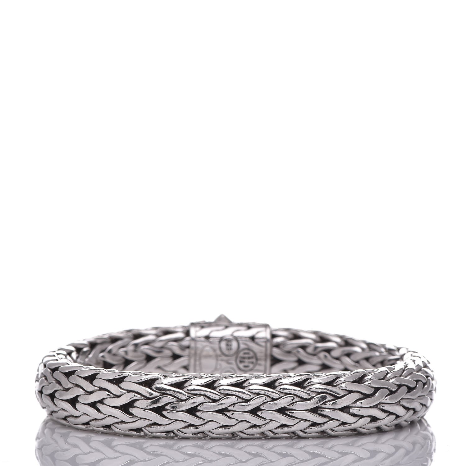 John Hardy Sterling Silver Black Sapphire 10.5mm Classic Chain Bracelet 3 of 6