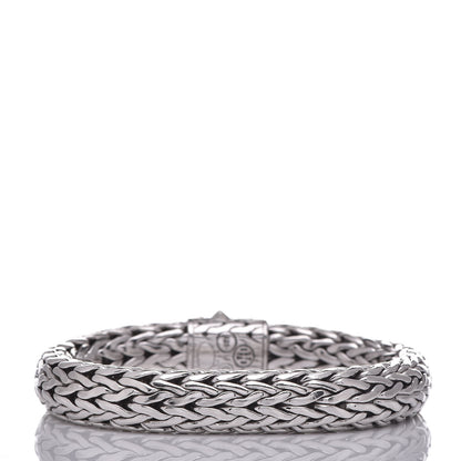 John Hardy Sterling Silver Black Sapphire 10.5mm Classic Chain Bracelet 3 of 6