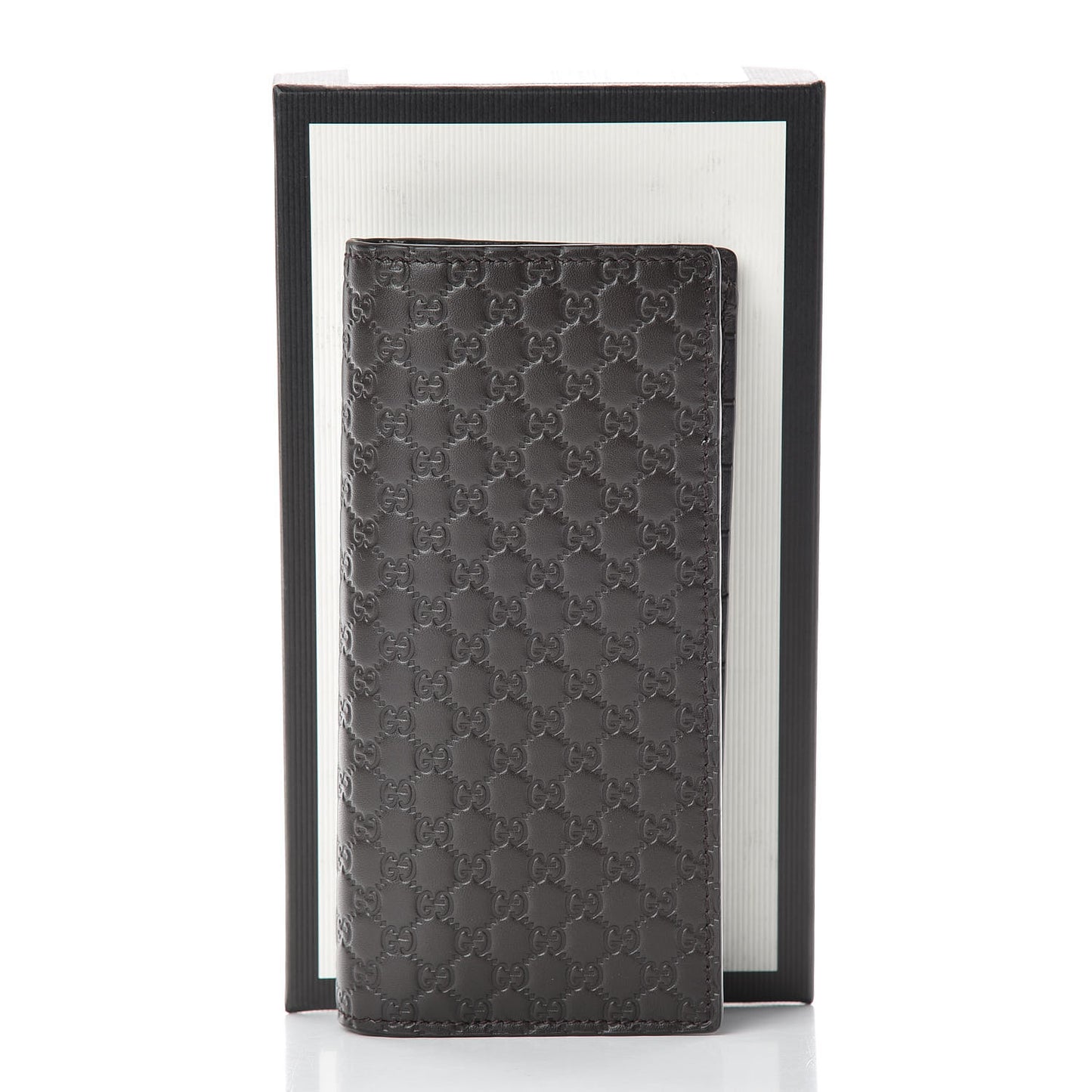 Microguccissima Bi-Fold Organizer Wallet Testa di Moro