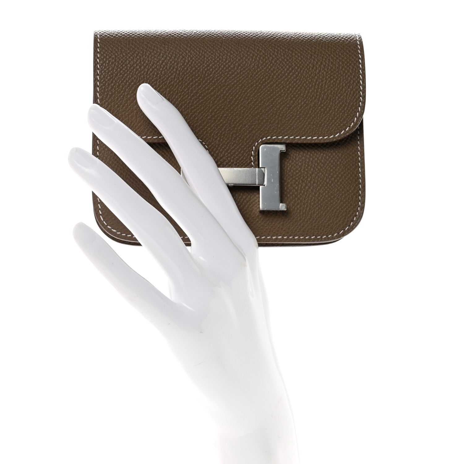 Hermes Epsom Constance Slim Wallet Etoupe 3 of 8