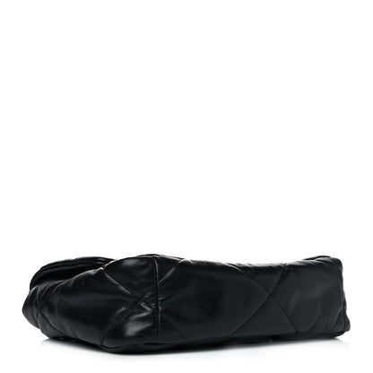 Chanel Goatskin Quilted Medium Chanel 19 Flap Black 3 of 10