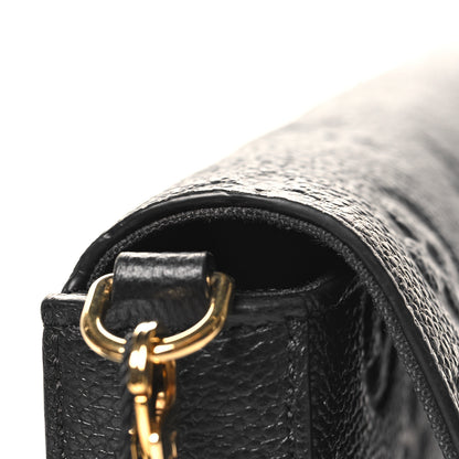 Louis Vuitton Empreinte Pochette Felicie Chain Wallet Black 12 of 12