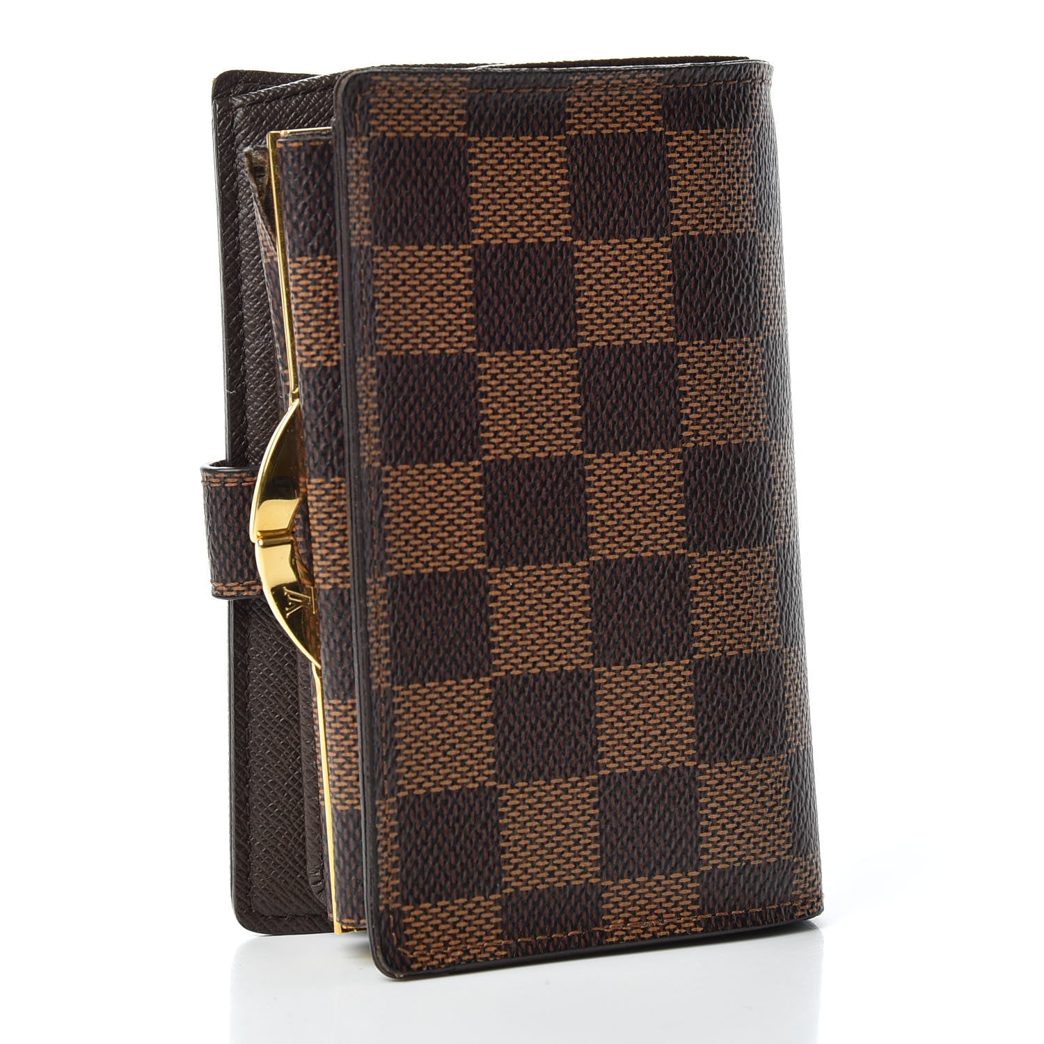 Louis Vuitton Damier Ebene French Purse Wallet 3 of 8