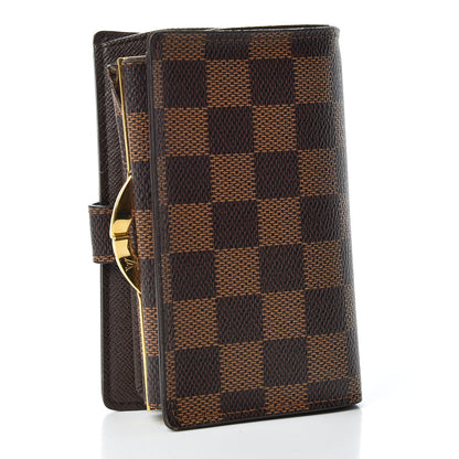 Louis Vuitton Damier Ebene French Purse Wallet 3 of 8