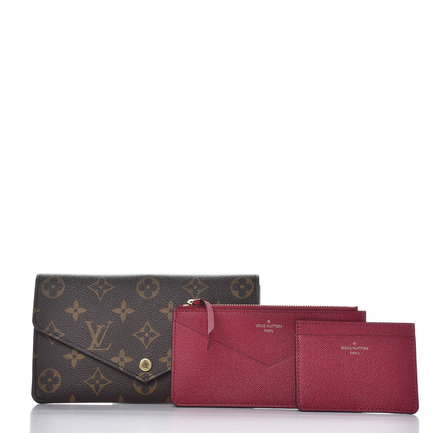 Monogram Jeanne Wallet Fuchsia