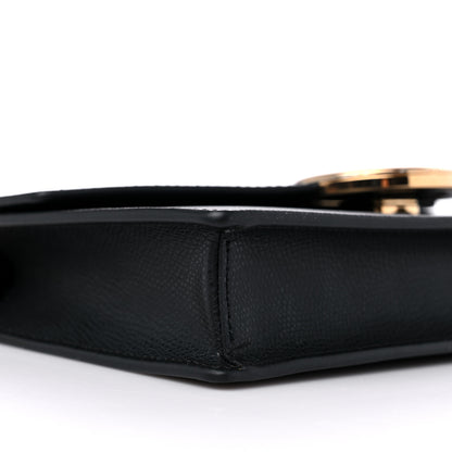 Fendi Vitello Cruise F is Fendi Medium Envelope Wallet on Chain Black 8 of 10