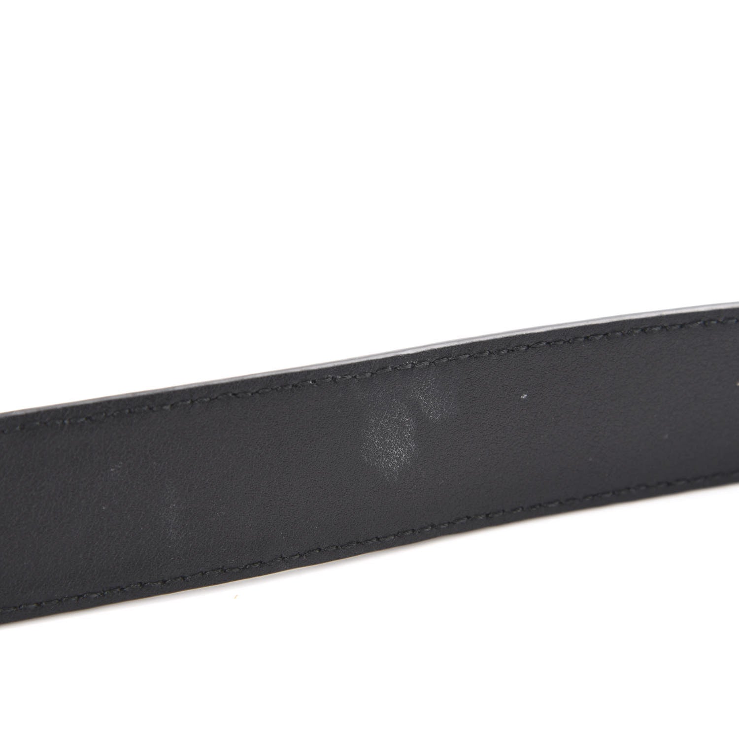 Gucci Calfskin Matelasse GG Marmont Belt Bag 85 34 Black 8 of 12