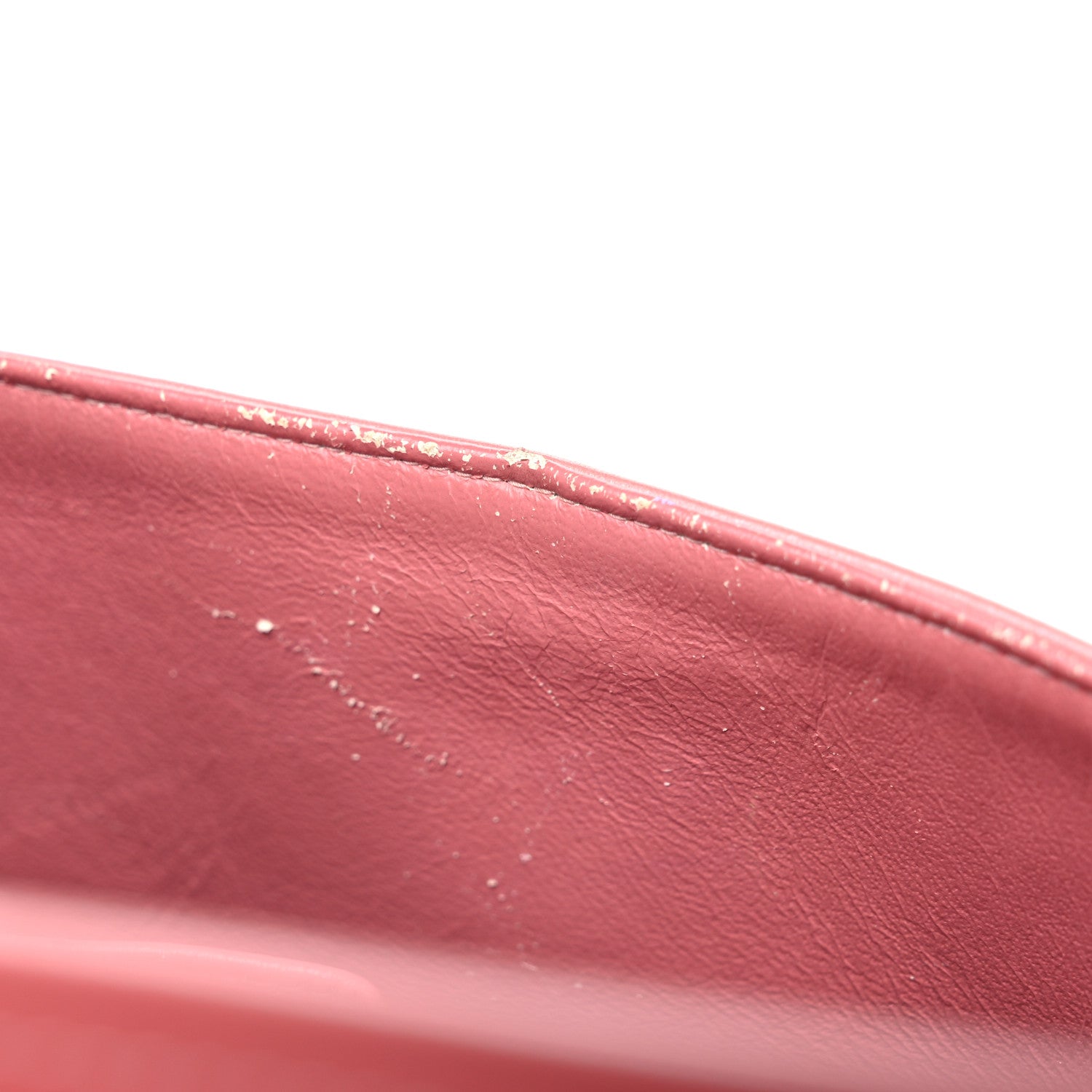 Chanel Patent Quilted Medium Double Flap Fuchsia 12 of 22