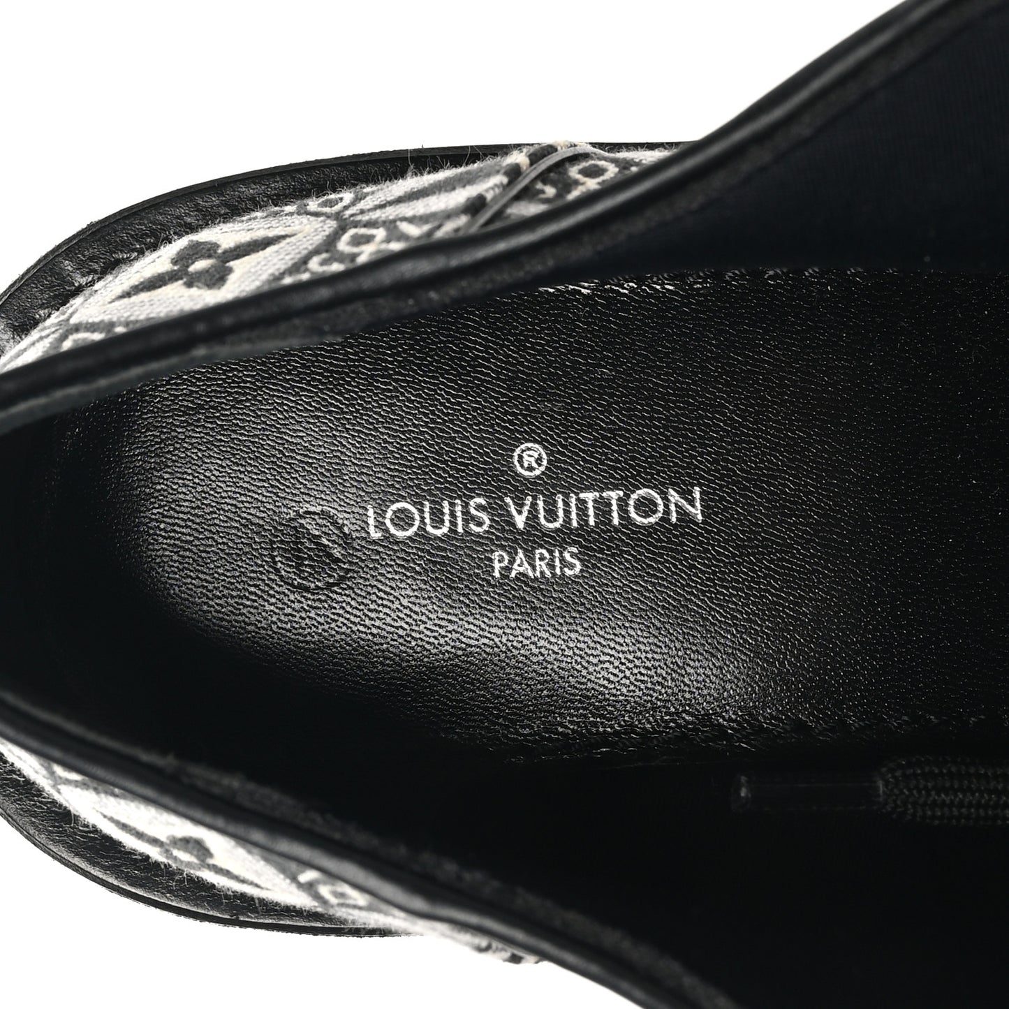 Jacquard Calfskin Since 1854 Beaubourg Platform Derby 37 Gray