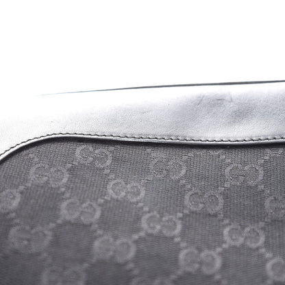 Gucci Monogram Small Jackie O Hobo Black 8 of 17