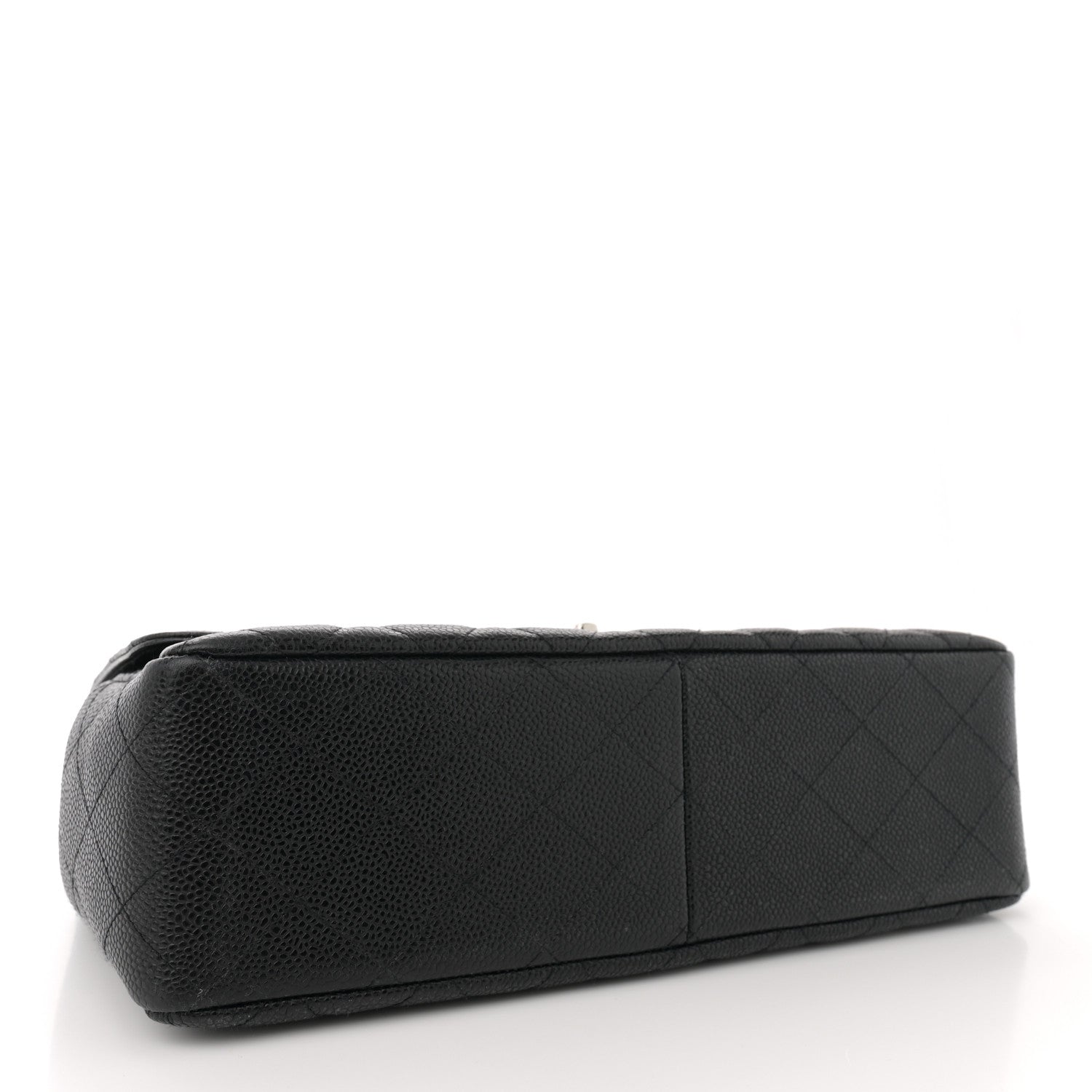 Chanel Caviar Quilted Jumbo Single Flap Black 4 of 13
