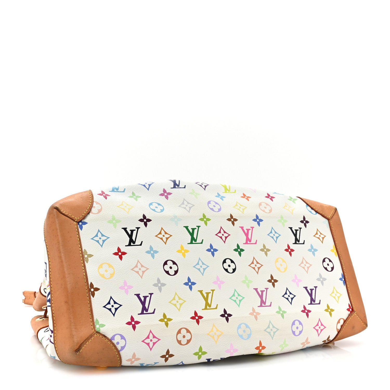 Louis Vuitton Monogram Multicolor Ursula White 4 of 18