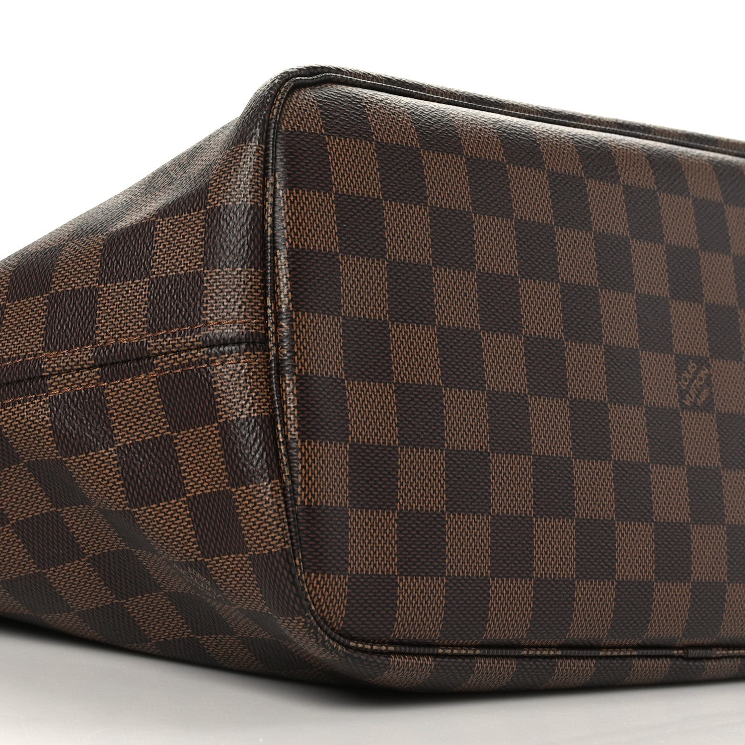 Louis Vuitton Damier Ebene Braided Neverfull MM Pink 8 of 10