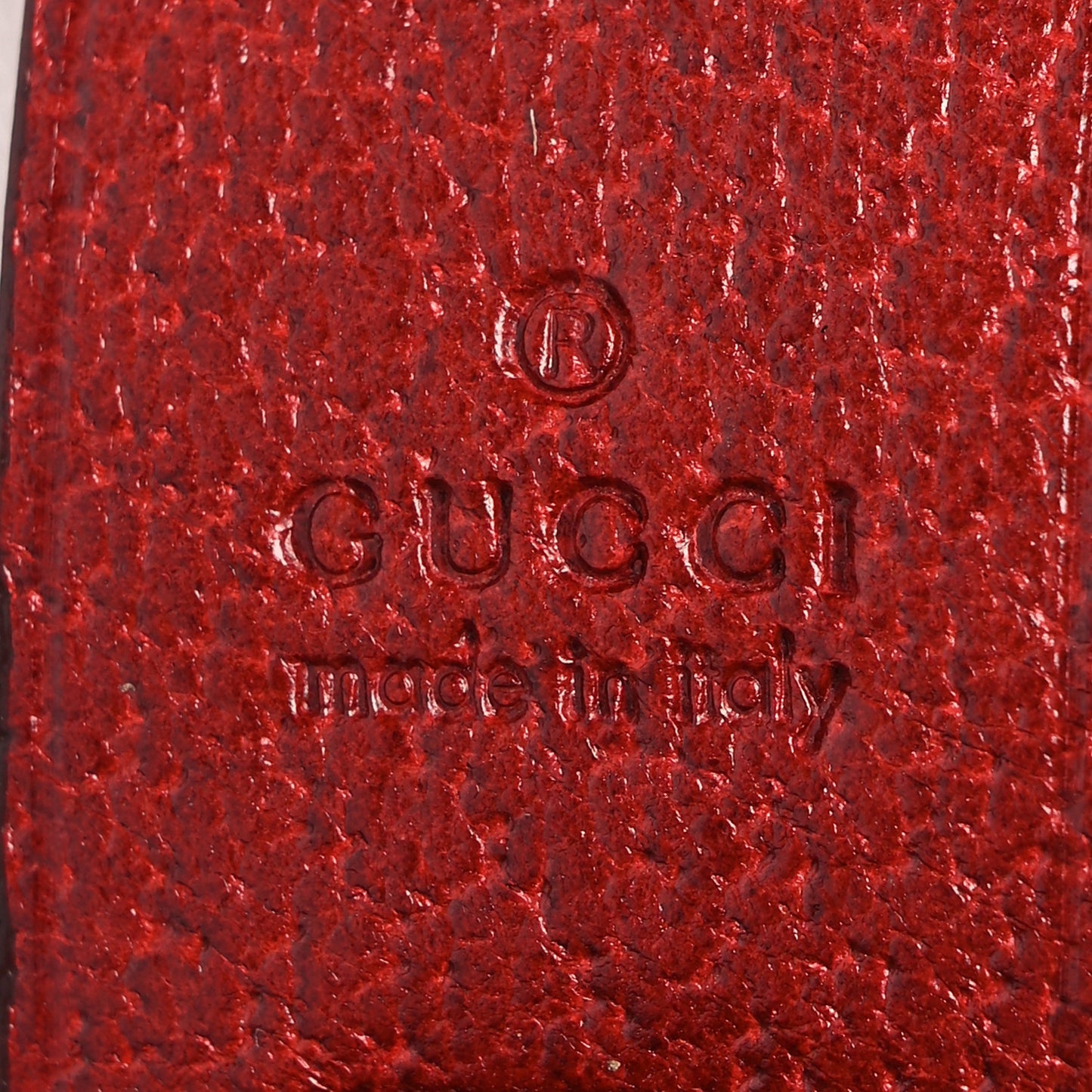 Monogram Pochette Red