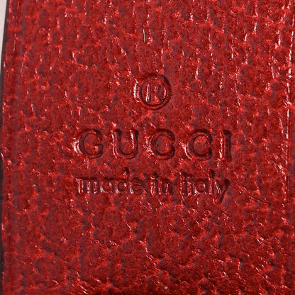 Gucci Monogram Pochette Red 6 of 10
