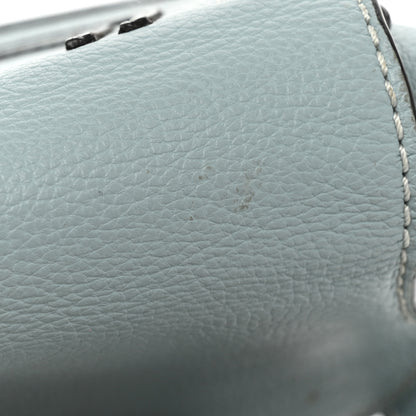 Chloe Calfskin Mini Marcie Round Crossbody Bag Faded Blue 11 of 12