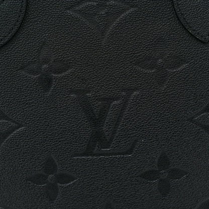 Louis Vuitton Empreinte Monogram Giant Neverfull MM Black 8 of 10