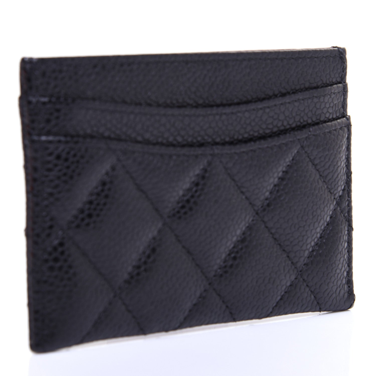 Chanel Caviar Quilted Card Holder Black 3 of 11