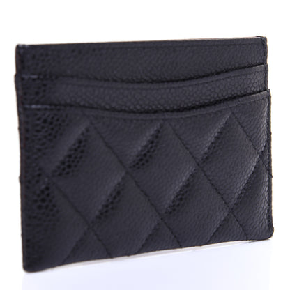 Chanel Caviar Quilted Card Holder Black 3 of 11