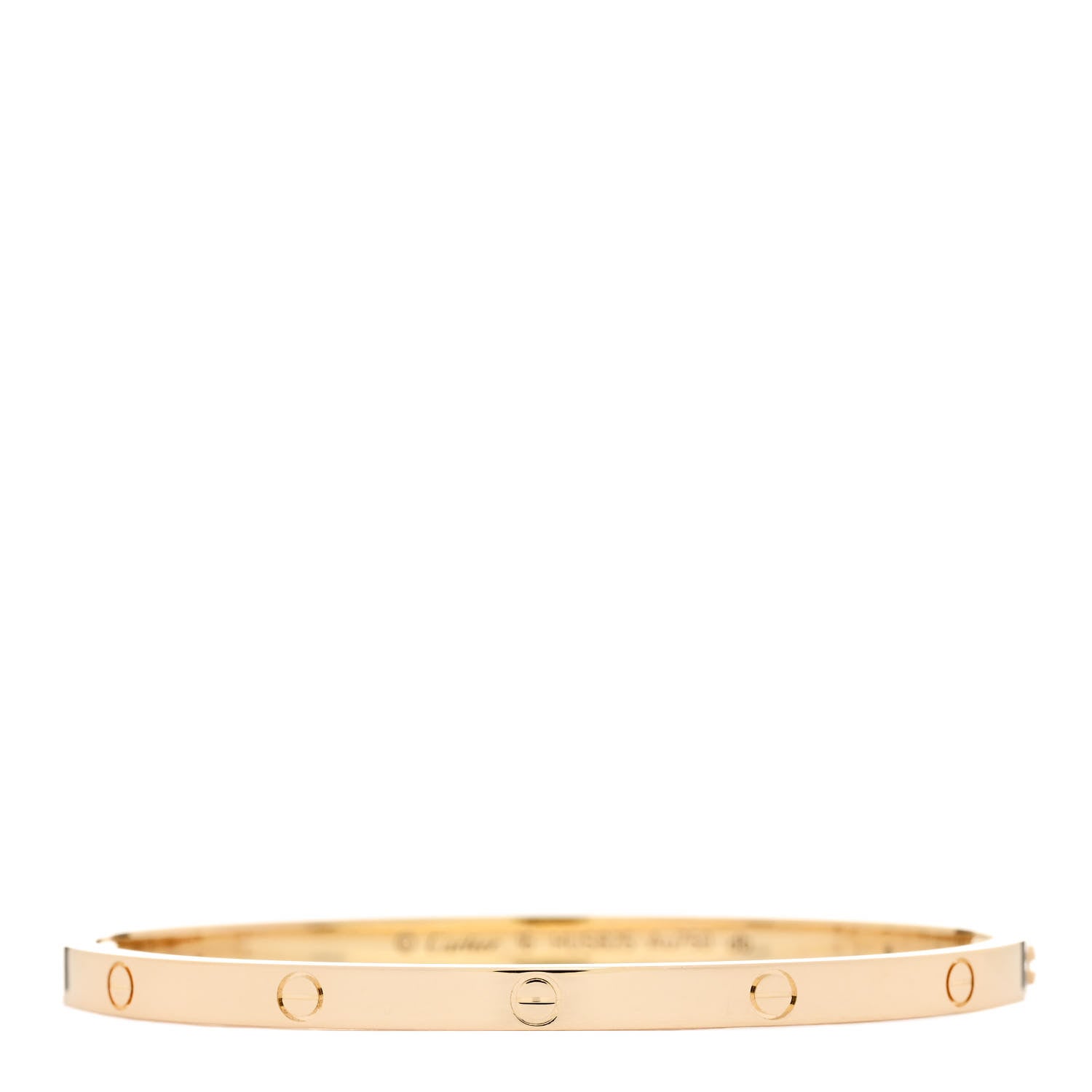Cartier 18K Yellow Gold Small LOVE Bracelet 16 1 of 5