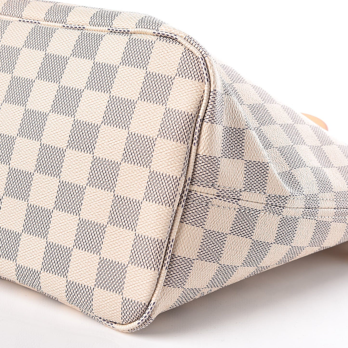 Damier Azur Neo Neverfull MM Rose Ballerine