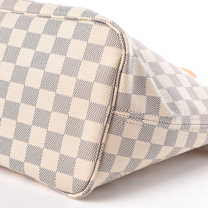 Louis Vuitton Damier Azur Neo Neverfull MM Rose Ballerine 12 of 12