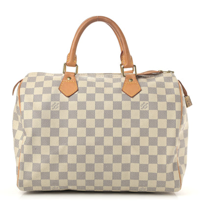 Louis Vuitton Damier Azur Speedy 30 1 of 11