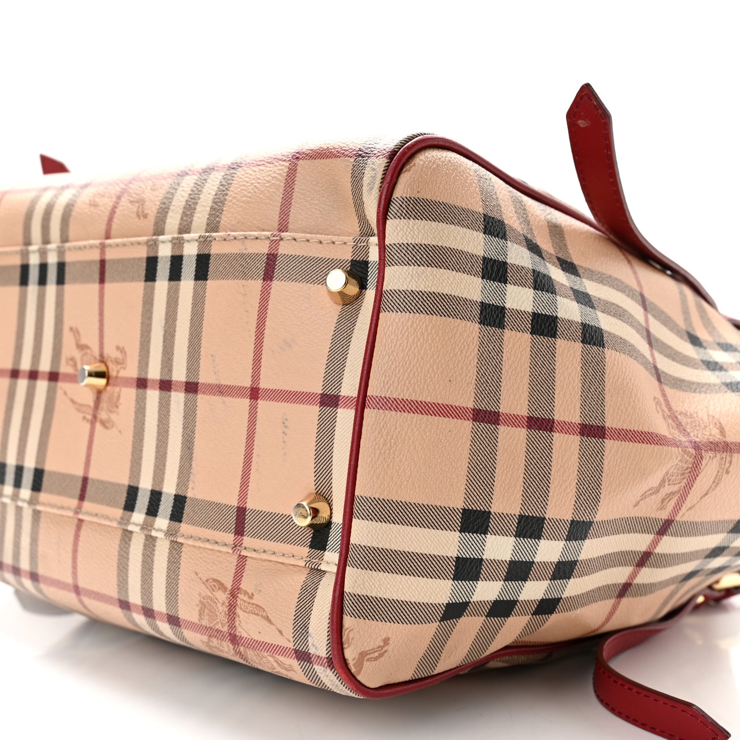 Haymarket Check Small Canterbury Tote Red