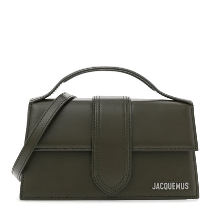 Jacquemus Smooth Calfskin Le Grand Bambino Dark Khaki 1 of 10
