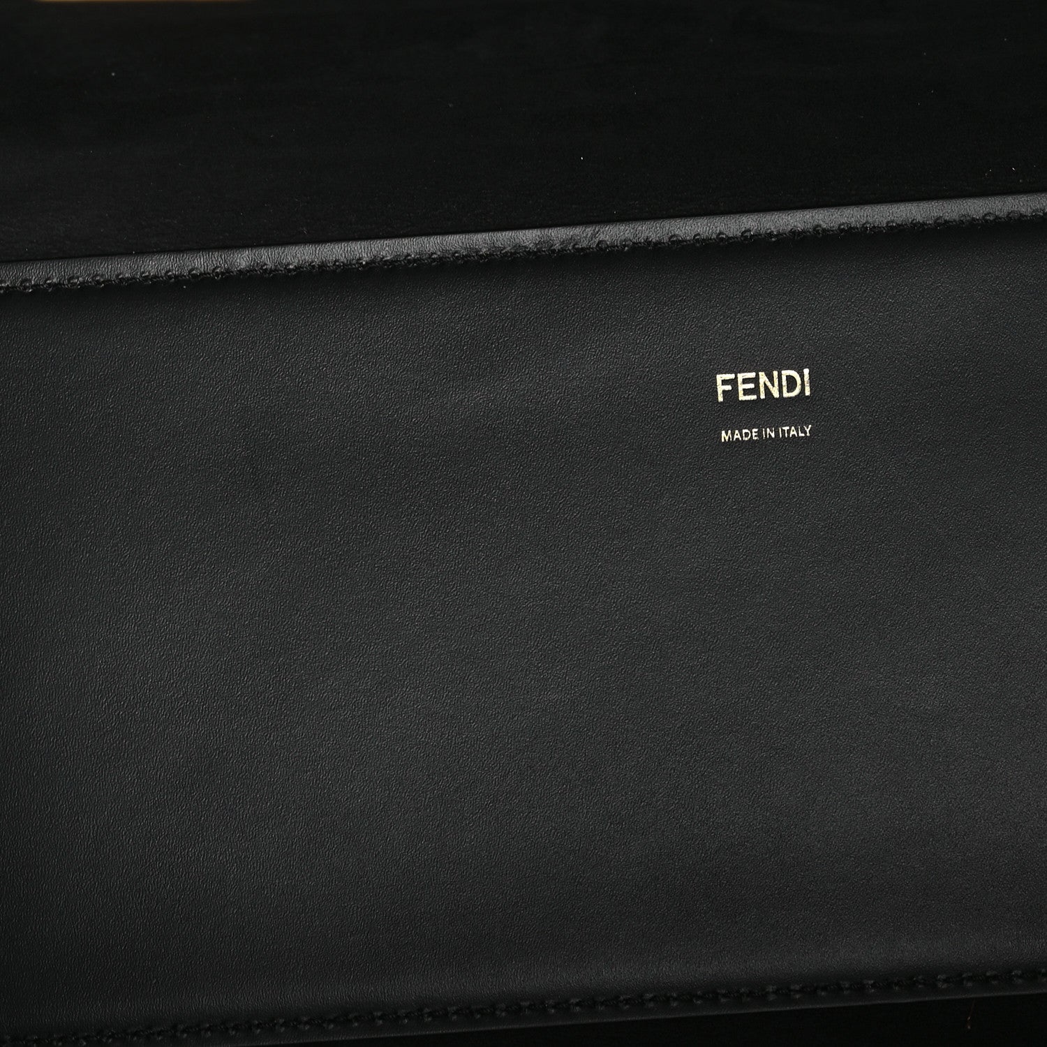 Fendi Vitello King Plexiglass Medium Fendi Sunshine Shopper Tote Black 6 of 11