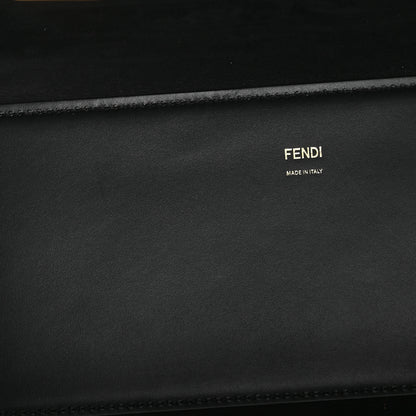 Fendi Vitello King Plexiglass Medium Fendi Sunshine Shopper Tote Black 6 of 11