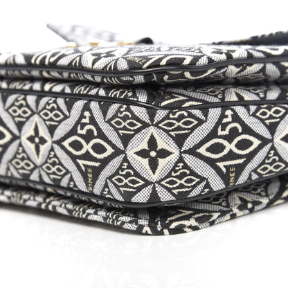 Louis Vuitton Jacquard Since 1854 Pochette Metis Grey 8 of 9