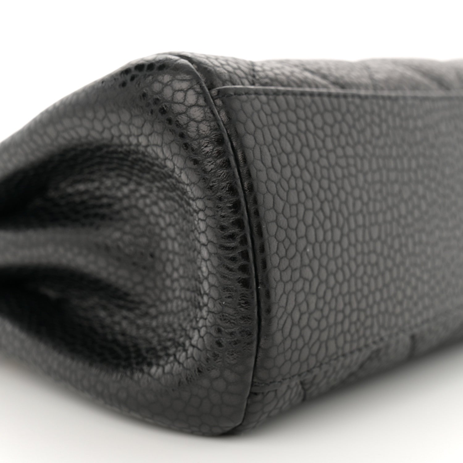 Chanel Caviar Quilted Small  Bowling Bag Black 9 of 10