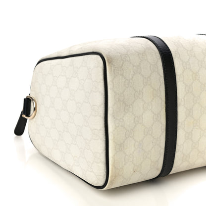 Gucci GG Plus Monogram Medium Joy Boston White Black 11 of 22