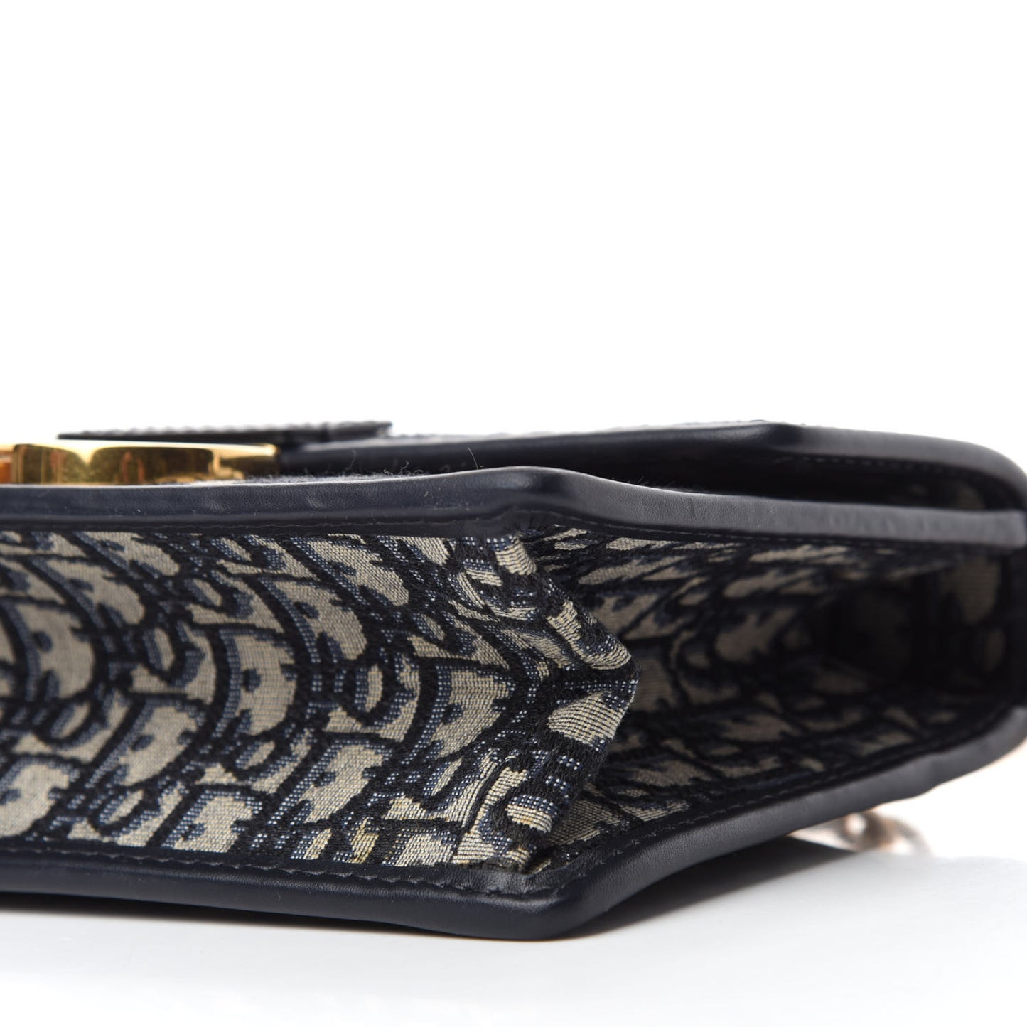 Oblique 30 Montaigne Chain Flap Bag Blue