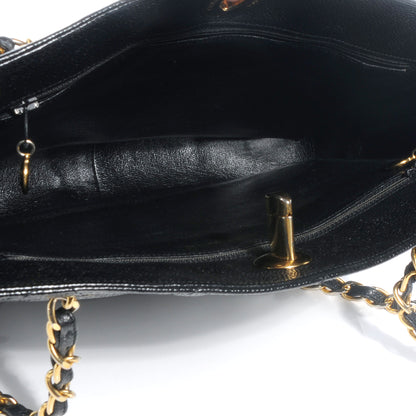 Chanel Caviar Quilted CC Shoulder Bag Black 5 of 9